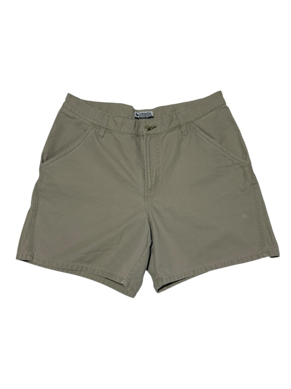 Columbia Tan Outdoor Khaki Shorts Cotton Women's size 14